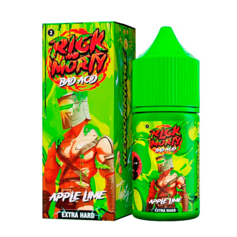 Rick & Morty Bad Acid Salt 2% Extra HARD 30 ml - Яблоко Лайм