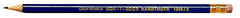 Карандаш чернографитный KOH-I-NOOR 1395 с ластиком, HB, корпус синий