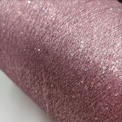 Sequin Lurex люрекс с пайеткой 3000м/100гр 015 Лиловый пыльный, пайетка галографическая