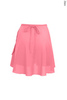 Wrap skirt with ties | bubblegum