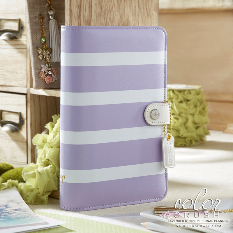 Планер PERSONAL PLANNER Binder: Lavender/White by Websters Pages (БЕЗ внутреннего наполнения)