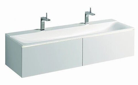 Geberit Xeno2 500.346.01.1 Тумба под раковину, 159.5x35x47.3см, Белый / Матовое покрытие