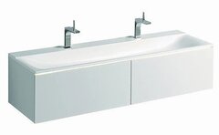 Geberit Xeno2 500.346.01.1 Тумба под раковину, 159.5x35x47.3см, Белый / Матовое покрытие фото