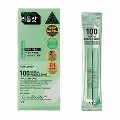 VT Cosmetics Reti-A Reedle Shot 100 Stick бустер-сыворотка для лица с микроиглами и ретинолом (саше 2 гр.)