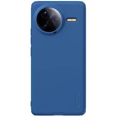 Усиленный защитный чехол синего цвета от Nillkin для Xiaomi Poco F7 Ultra и Redmi K80 Pro, серия Super Frosted Shield Pro