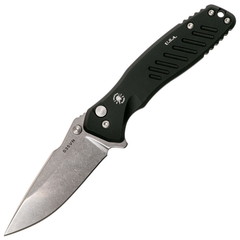 Фото Складной нож Spartan Blades Pallas, клинок Stonewash, сталь CPM-S35VN, рукоять черный алюминий