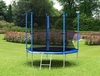 Батут с внутренней сеткой и лестницей, диаметр 10ft (305 см)