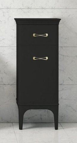 BelBagno PRADO-1100-AC-PC-NL Шкаф напольный, цвет: чёрный