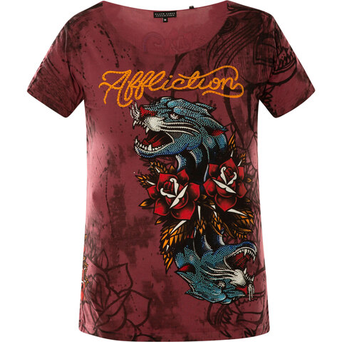 Футболка Dottie Rose Affliction