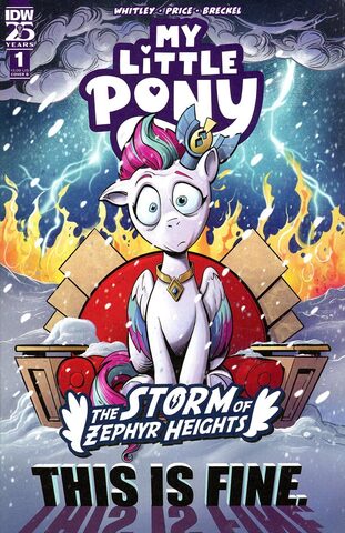 My Little Pony Storm Of Zephyr Heights #1 (Cover B)