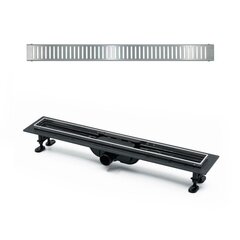 Timo Super Plast SP10700-PC10700 Водоотводящий желоб, цвет: нержавеющая сталь фото