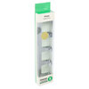 Fixsen Practica FX-805-5 Планка 5 крючков, цвет: хром