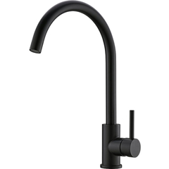 BelBagno BB-LAM03-2-IN-NERO Смеситель для кухни, цвет: чёрный фото