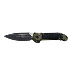 Фото Автоматический нож Microtech LUDT Gen III 1135-1OD, сталь M390, рукоять алюминий, зеленый
