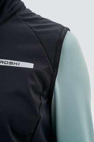 Женский тренировочный жилет Nordski Core black