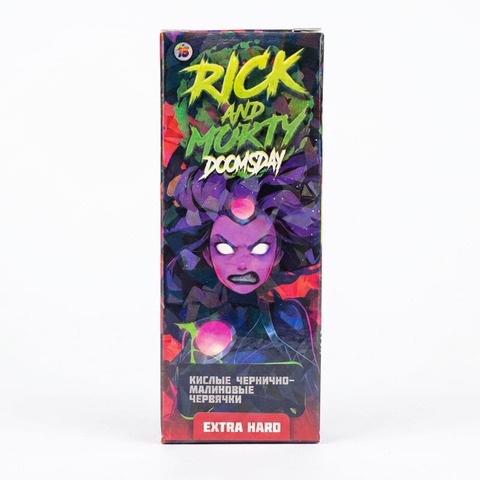 Rick & Morty Doomsday Salt 2% Extra HARD 30 ml - Кислые чернично-малиновые червячки