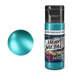 Краска Real Heavy Metal Mercury Turquoise Base - IONIC Smart Colors, 20 мл