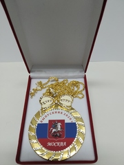 Медаль со стразами 