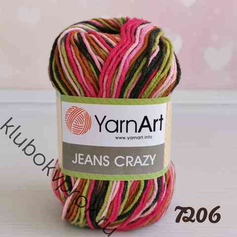 YARNART JEANS CRAZY 7206,