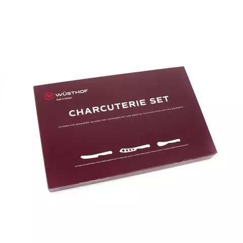 Набор ножей для сыра и салями, 3 шт WUSTHOF Charcuterie set арт.9548