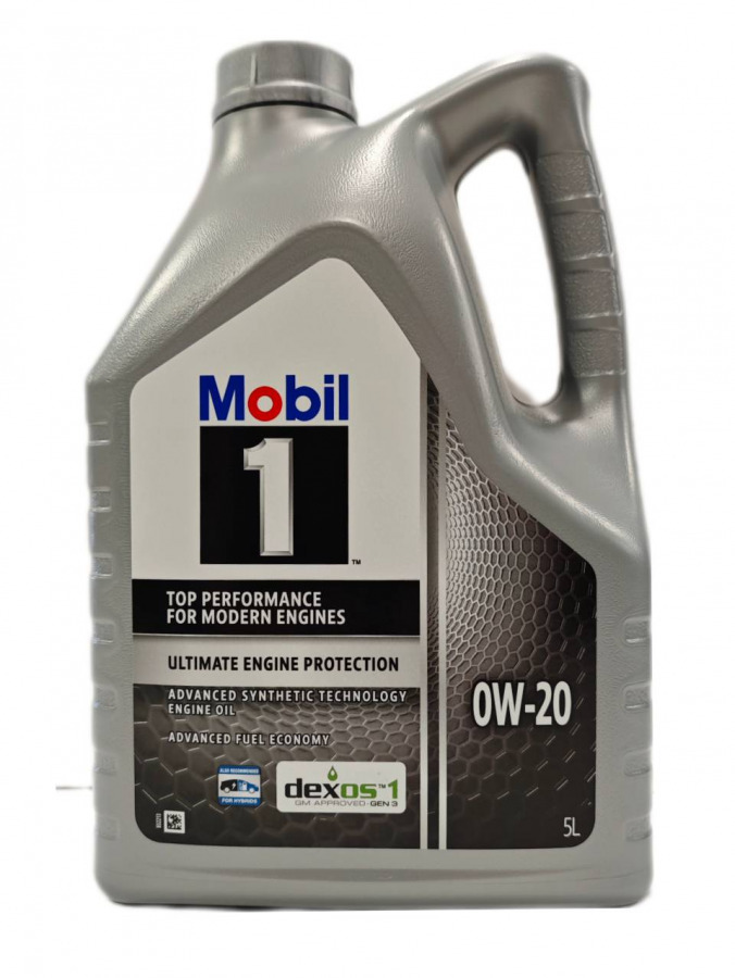 Моторное масло Mobil 1 0W20 синтетическое 5л