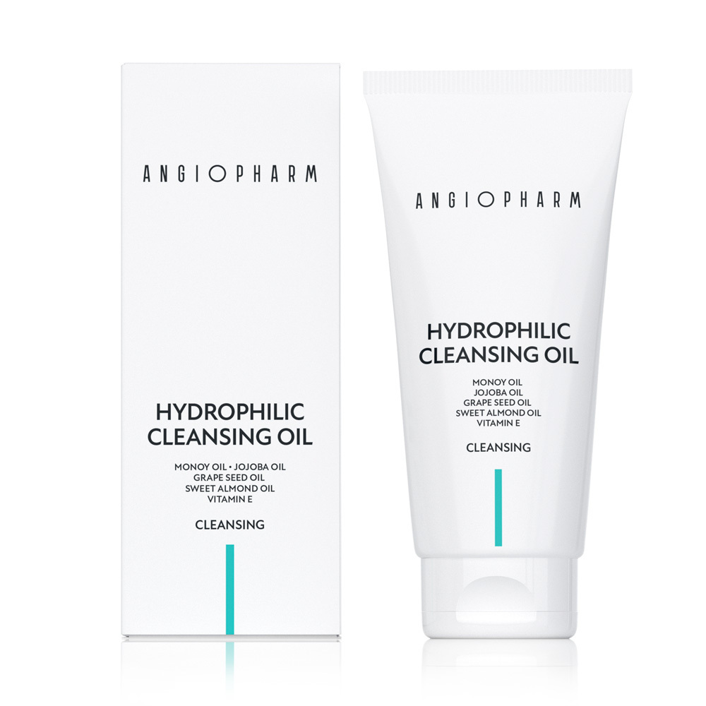 Очищающее гидрофильное масло ANGIOPHARM Hydrophilic Cleansing Oil 200мл
