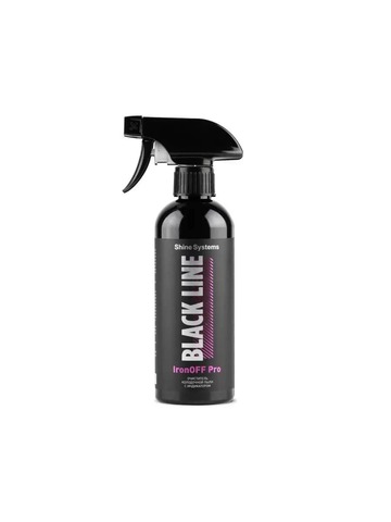 Shine Systems Black Line IronOFF Pro - нейтральный очиститель дисков с индикатором, 400 мл