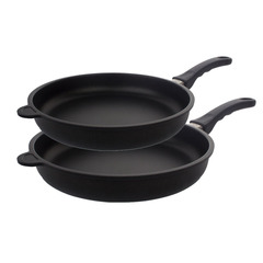 Комплект из 2 сковород AMT Frying Pans 24см и 28см (высотой 5см)