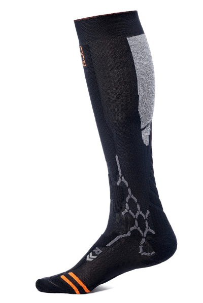 Термоноски спортивные Moretan Alpine Ski Merino черные - 4
