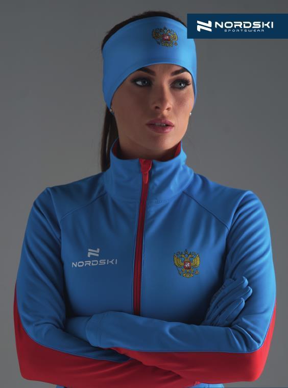 Nordski Elite RUS разминочная куртка женская - 4