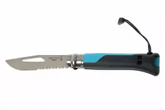 Фото Складной Нож Opinel №8 VRI OUTDOOR, сталь Sandvik 12C27, рукоять пластик, синий