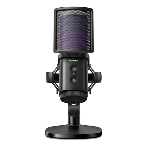 Микрофон настольный UGREEN CM581 (65629) USB-C Desktop Microphone 20Hz-20kHz, черный