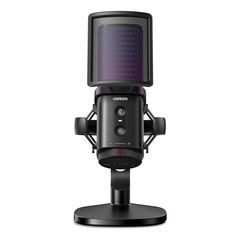 Микрофон настольный UGREEN CM581 (65629) USB-C Desktop Microphone 20Hz-20kHz, черный