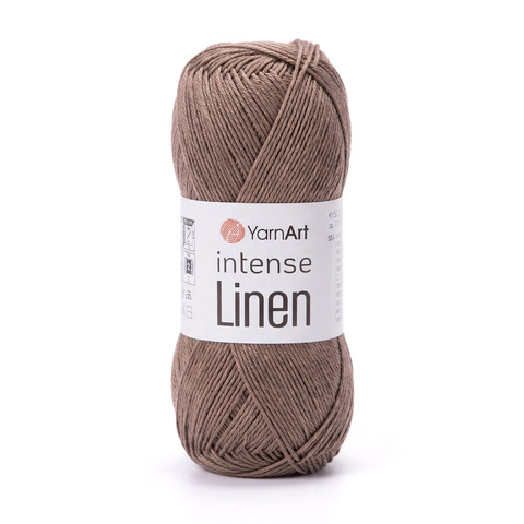 Пряжа YarnArt Intense Linen 4118 кофе