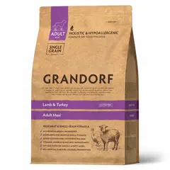 Сухой корм GRANDORF DOG Lamb&Turkey MAXI ягненок с индейкой для взрослых собак крупных пород 3кг