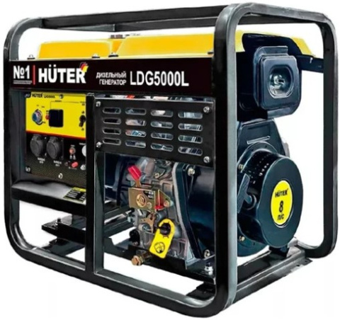 Генератор дизельный Huter LDG 5000L