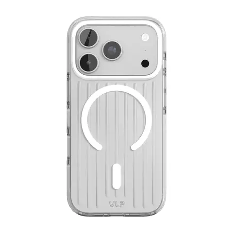 Чехол VLP iPhone 18 Pro Pulse Case с MagSafe серебристый