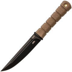 Фото Нож туристический Viking Nordway K838-1, сталь AUS8 с покрытием, рукоять эластрон, песочный
