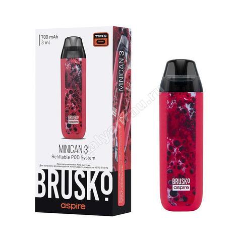 Электронная сигарета Brusko Minican 3 - Красный флюид