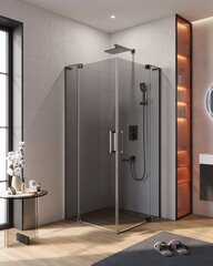 Cezares Slider SLIDER-A-2-90/100-GRIGIO-CR Душевой уголок, цвет: хром фото