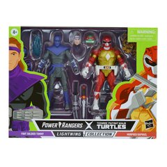 Фигурка Hasbro Power Rangers X TMNT: Foot Soldier Tommy and Raphael Red