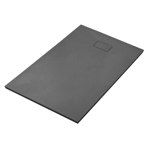 WasserKRAFT Elbe 74T17 Душевой поддон, цвет: чёрный