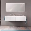 Geberit Xeno2 500.346.01.1 Тумба под раковину, 159.5x35x47.3см, Белый / Матовое покрытие