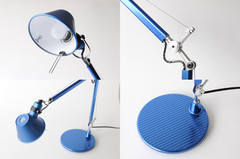 Настольная лампа Tolomeo Micro Table A011850 синий