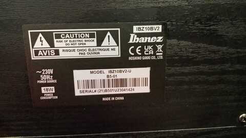Ibanez IBZ10BV2 Bass Combo бас-гитарный комбоусилитель