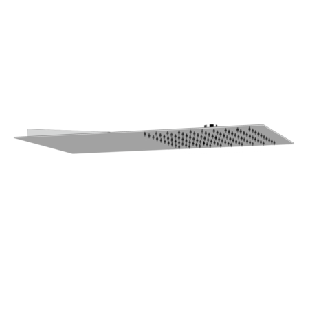 Gessi Acciaio 33081#707 Верхний душ настенный Black Metal Brushed PVD