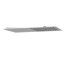 Gessi Acciaio 33081#707 Верхний душ настенный Black Metal Brushed PVD фото
