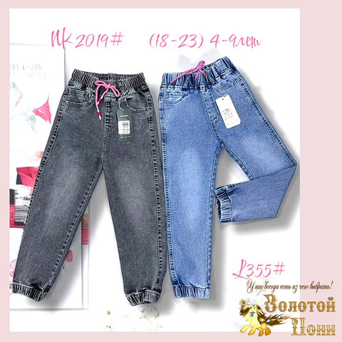 Джинсы девочке (4-9) 250322-Nk2019/L355
