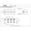 Remer Chrono CH98D3PRP Смеситель для душа, цвет: медь брашированная