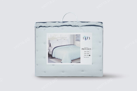 Покрывало Ecotex Provance (160*220 см ) - голубой - купить 2